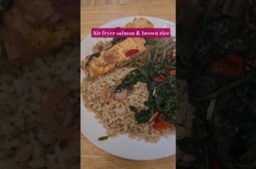 salmon in the Air fryer - how to cook it #recipe #salmon #airfryer #dinner #cooking