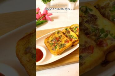 Quick and healthy egg toast recipe #shortsfeed #food #sandwich #viral