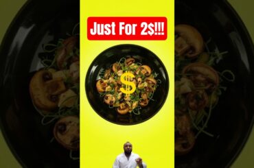 Diabetic Friendly Mushroom Protein Salad Just for 2$! #diabetes