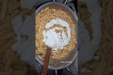 White Souce Pasta Recipe | How To Make White Sauce Pasta#asmr