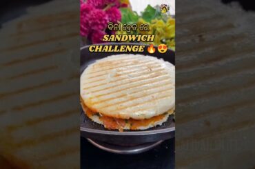 Homemade sandwich Challenge | #shortsfeed #shorts #foodchallenge