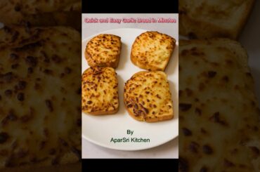 Air Fryer Garlic Cheese Bread #trending #food  #shorts #cooking #aparsri #healthy #foodie #bread