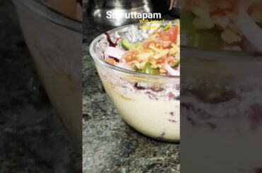 Healthy Suji Uttapam Recipe | High Veggie Breakfast | Instant Rava Uttapam#healthybreakfast#shorts