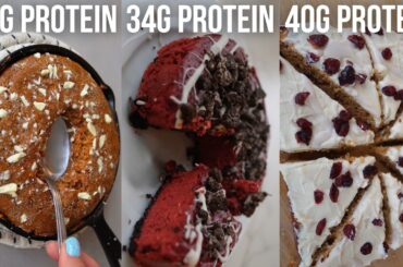 10 High Protein, Low Calorie Holiday Baked Goods Recipes