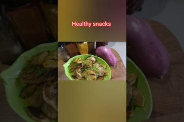 sweet potatoes fry snacks recipe stems sweet potatoes #friedpotato #crushedpotatoes