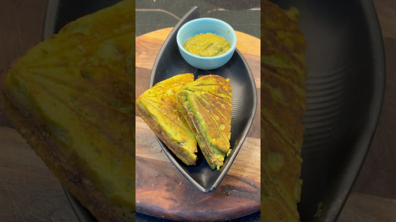 Zero Bread Sandwich Recipe | High Protein Dal & Paneer Sandwich | Healthy Breakfast Idea #healthy Zero Bread Sandwich Recipe | High Protein Dal & Paneer Sandwich | Healthy Breakfast Idea #healthy