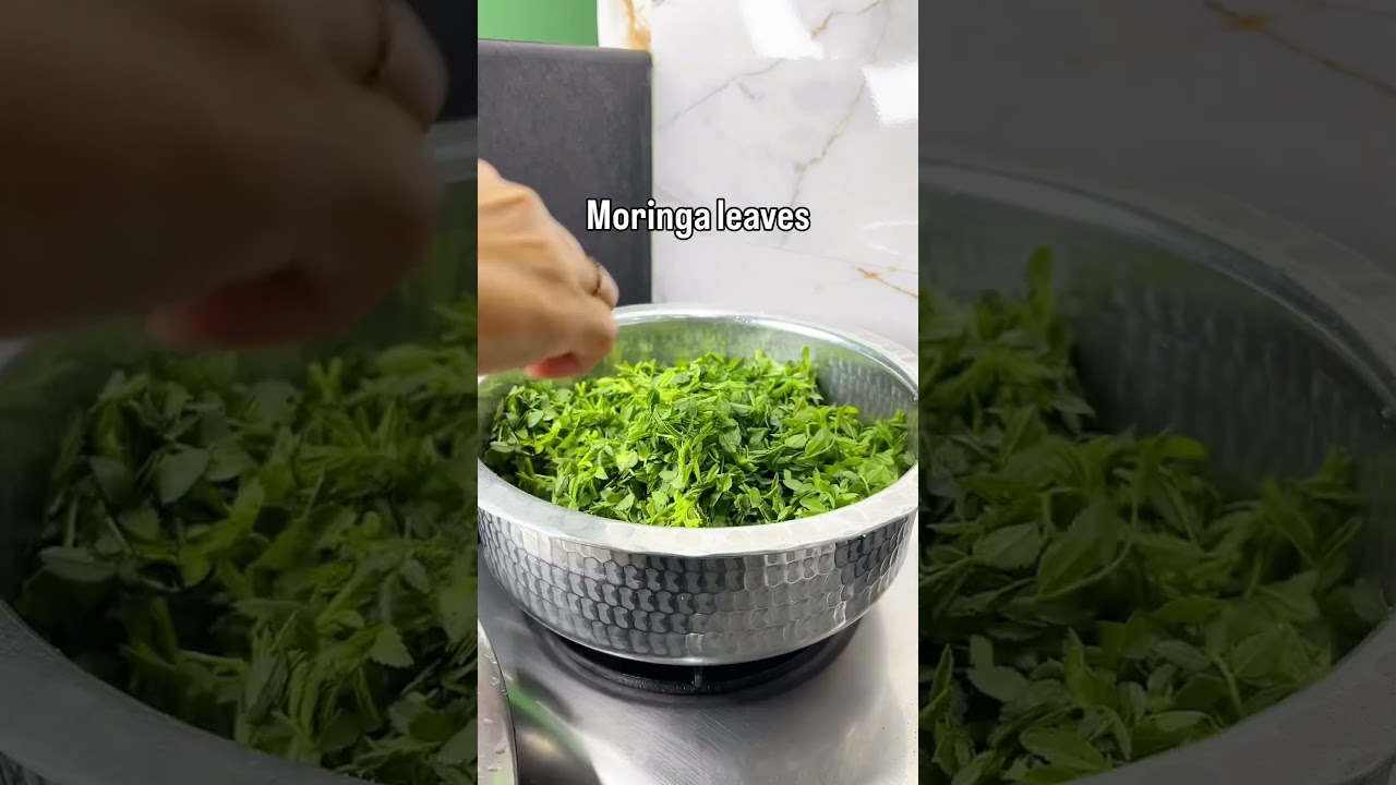 Moringa Leaves Sabji | sajan ki sabji #shorts Moringa Leaves Sabji | sajan ki sabji #shorts