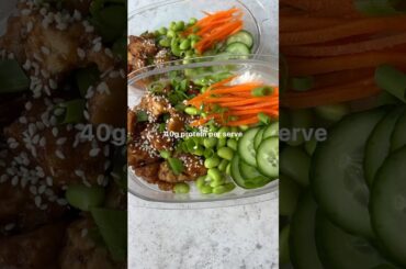 Vegan Meal Prep (40G Protein Per Serve)