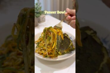 Ep: 15/50 Healthy Bowls | High Protein & Low Calorie | Paneer Steak with Zucchini Noodles