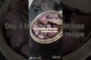 Day 4 of healthy weight loss breakfast recipes # stir fry water chestnut and beetroot sald #