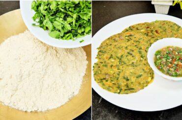 10 Minutes Healthy Breakfast Recipe | Healthy & Easy Paratha Recipe