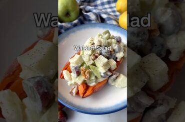 Healthy Waldorf Salad (Greek Yogurt)