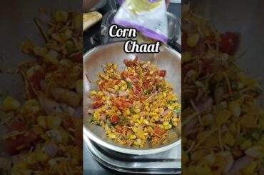 Healthy ZERO OIL Sweet Corn Chaat | Healthy Chat#sweetcorn#shorts#youtubeshorts