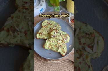 Creamy Guacamole | Avocado Toast recipe | Healthy Breakfast ideas | Avocado recipes