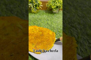 Easy lauki breakfast | Bottle Gourd Pancake Recipe | #ytshorts #laukirecipe #viral #shorts #easy
