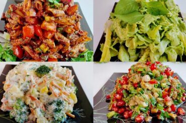 4 Healthy & Easy Salad Recipes You'll Want tc Make Every Day