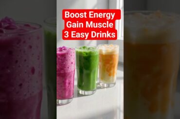 Healthy Breakfast? Try These 3 Protein Drinks!