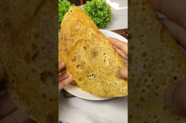 Instant Crispy Dosa Recipe #shorts #recipe #viralrecipe #nashta