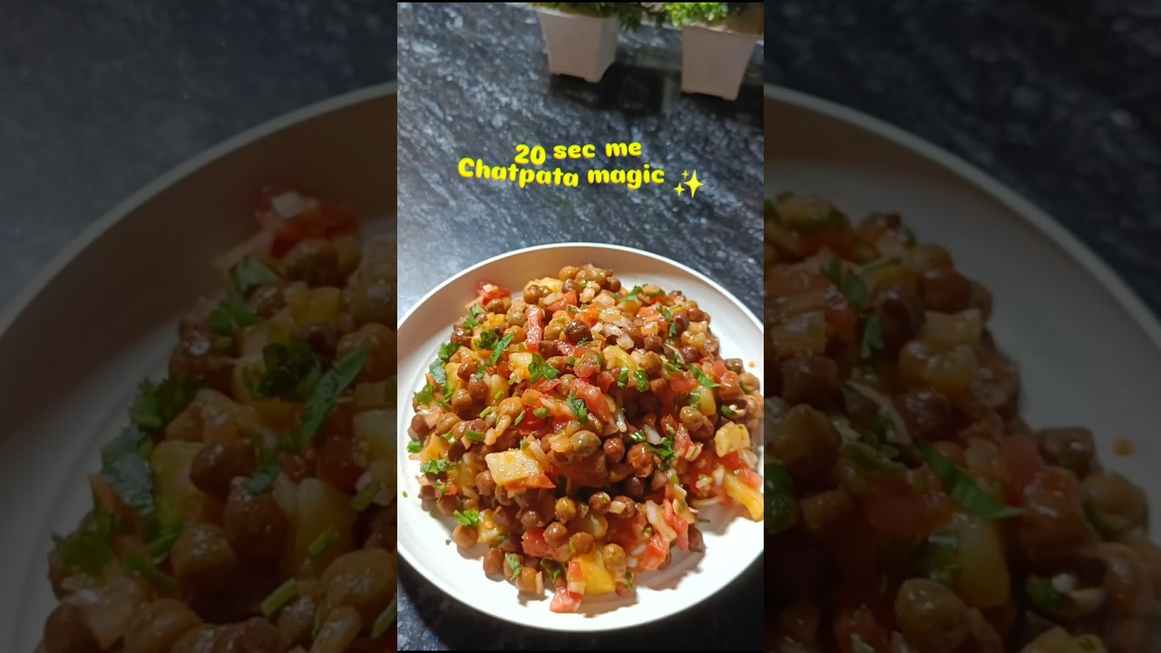 Easy & quick Chana Chaat Recipe| Healthy Snack in just 2 Minutes #trending #ytshort #foodvlog #chana Easy & quick Chana Chaat Recipe| Healthy Snack in just 2 Minutes #trending #ytshort #foodvlog #chana