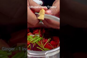 Healthy Winter Gajar Beet Tameta Soup! Healthy Soup Recipes #shorts #shortvideo #soup