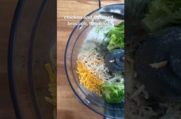 Broccoli & Chicken Nuggets #chickennuggets #preps #recipe #shorts