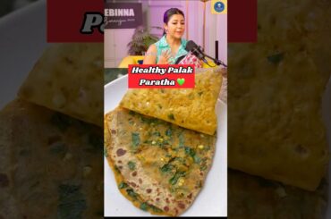 5-Minute Palak Paratha | Healthy Tiffin Recipe | Bharti Loves This! #shorts