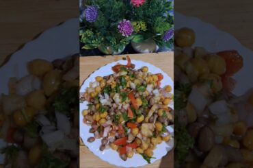 High Protein Salad Recipe | Healthy breakfast recipe #shorts #viralvideo