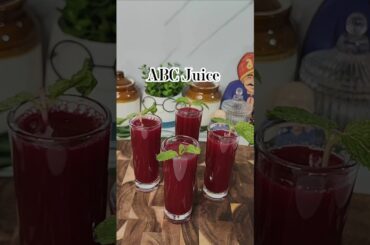 ABC Juice Recipe|Amla Beetroot Carrot Juice for Immunity#yt#shorts#juice#healthy#immunity#shortsfeed