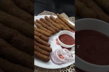 Crispy Veg Kebab Sticks | Healthy Snacks Idea #shorts