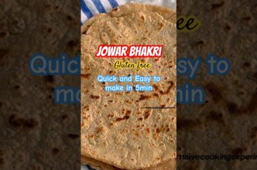 Jowar Bhakri(Roti) recipe | Maharashtrian traditional Roti | Gluten free and Healthy #ytshorts