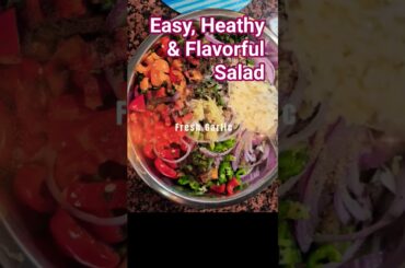 The Healthiest Chickpea Salad, #Great For Heart & Gut Health, #WeightManagement, EasyRecipe, #Viral