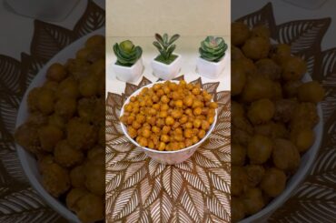 Baked Chickpeas- Healthy Snacks for Evening Hunger | #healthy #snack #recipe #shorts