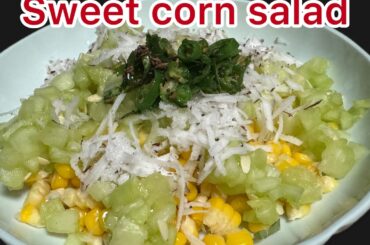 Easy Weight loss recipe/Guilt free corn salad for healthy weight loss/Low calorie high fibre salad