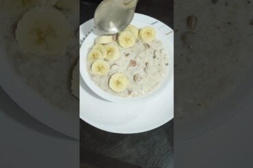 Healthy Breakfast-Milk Oats #cookwithkiran #weightlossrecipes #viral #viralshorts
