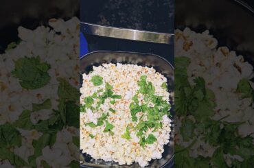 Air Fryer Masala Popcorn - A Healthier Snack! #popcorn #shorts #reels #recipe #cooking #food