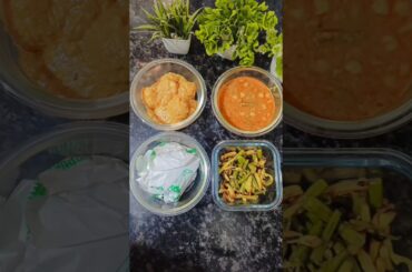 Lunch for my husband #cooking #easyrecipe #trendingshorts #hubbyslunch #lunchbox #tiffin #foodvlog