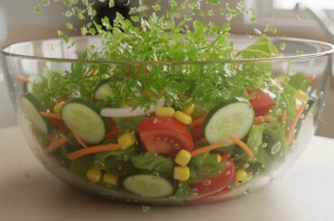 Mixed Salad Recipe | Healthy Vegetable Salad for Weight Loss | Easy & Quick