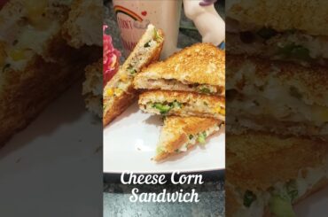 Cheese Corn Sandwich|Healthy Sandwich Recipe|Corn Sandwich#chessesandwich #recipe#food#easyrecipe