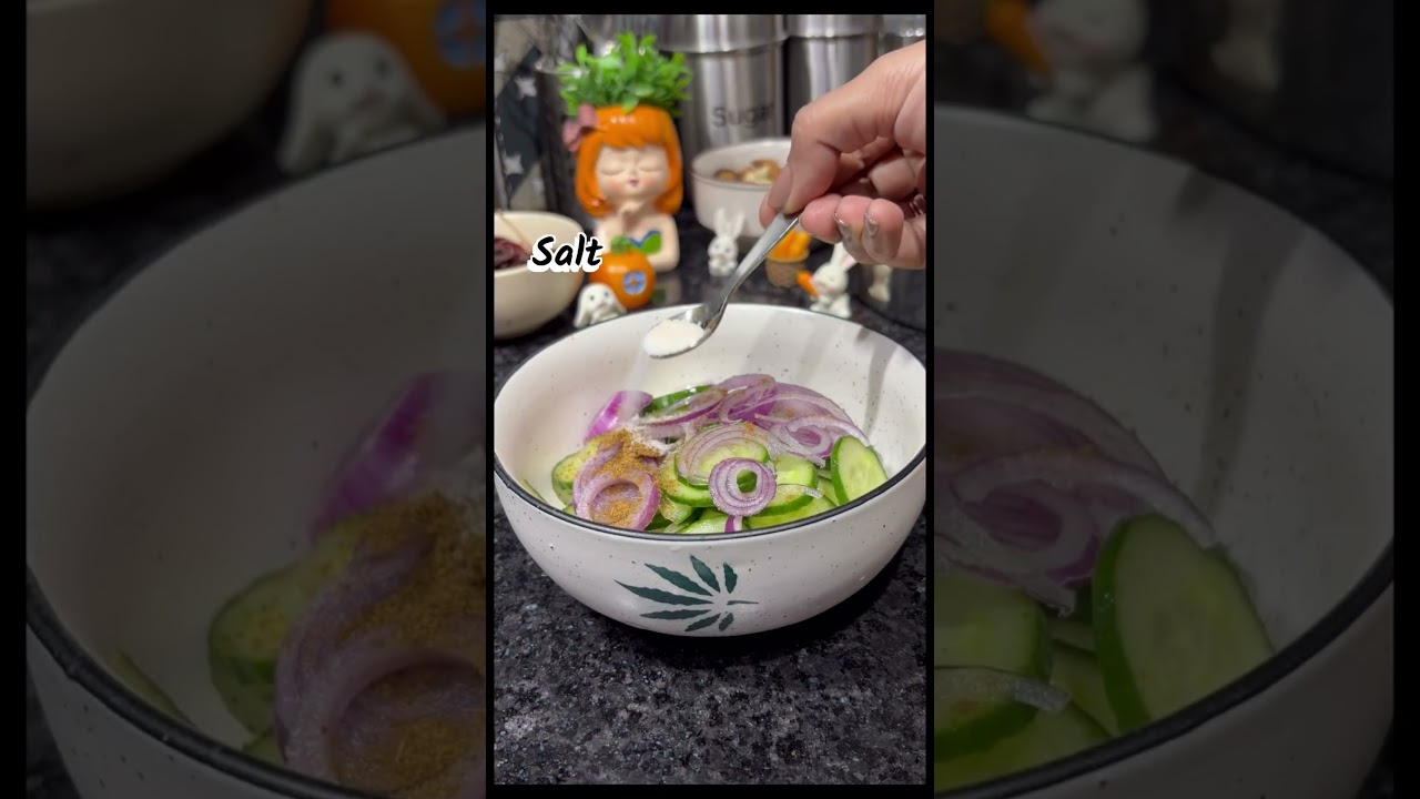 Creamy Cucumber Salad | Viral Cucumber Salad | Easy & Quick Salad in 5 minutes | Refreshing Salad Creamy Cucumber Salad | Viral Cucumber Salad | Easy & Quick Salad in 5 minutes | Refreshing Salad