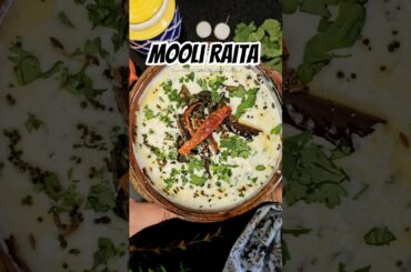 Mooli Raita Recipe | Radish salad | Quick and healthy 5-min Muli Raita #moolirecipe #radishsalad