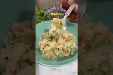 Healthy Breakfast vegetable Upma Recipe #cooking #easyrecipe #healthy #breakfast #food #short