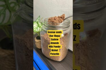 homemade healthy chocolate protein powder #shorts