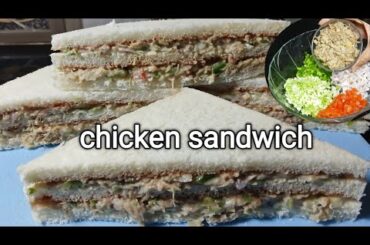 Healthy homemade juicy chicken sandwich recipe..
