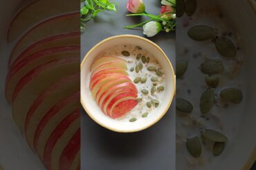 Overnight Oats Recipe for Weight Loss #shorts #shortvideo #oatmeal