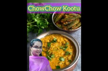 5 Minutes Easy Chow Chow Kootu | Healthy & Diabetic Friendly Recipe #shortsfeed #shortsvideo #viral