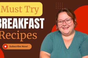 Must Try Breakfast Recipes || Perfect for the Freezer or Even a Quick Dinner