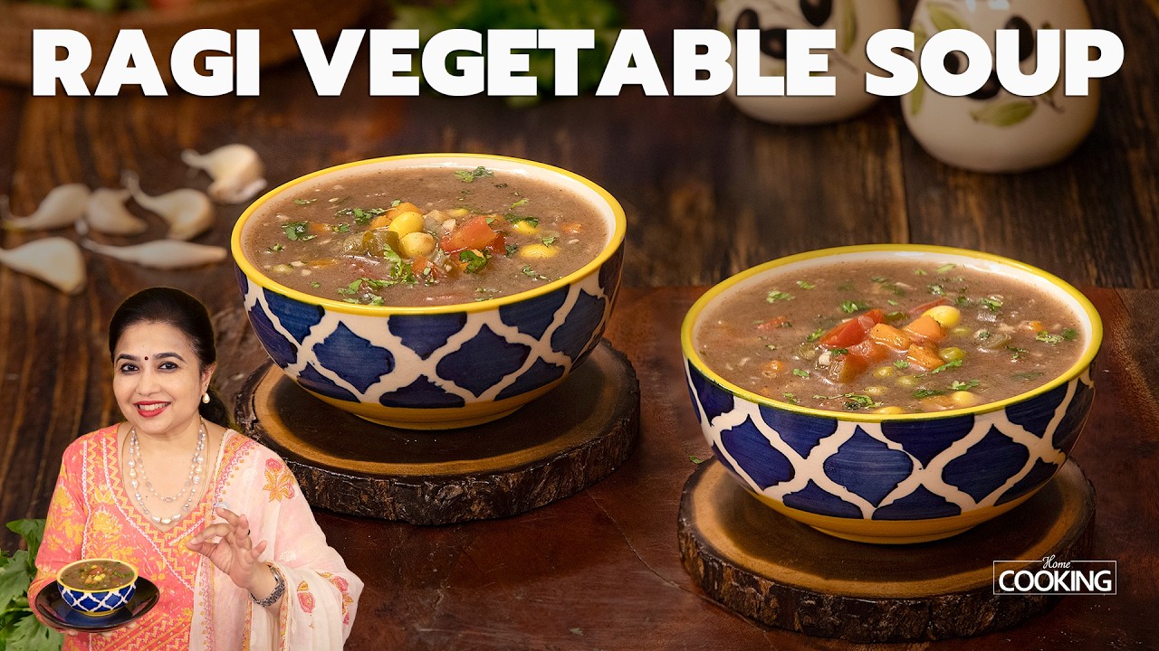 Ragi Vegetable Soup | Healthy Weight Loss Soup | Millet Recipes Ragi Vegetable Soup | Healthy Weight Loss Soup | Millet Recipes