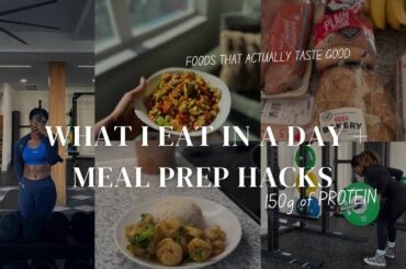 High Protein Weekly Meal Prep | Healthy Recipes, Label Reading & Workout Routine | Vlog