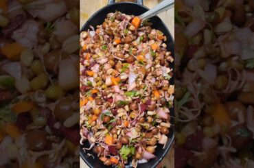 Dr. subhash goyal's favourite protein rich sprouts salad recipe # health benefits # ytshorts