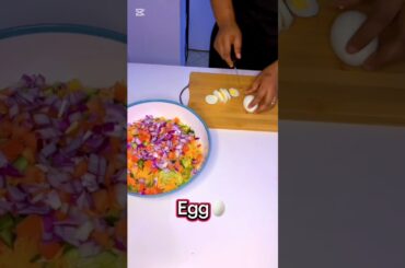 Simple Healthy Salad Recipe/ Fresh, Easy and Filling